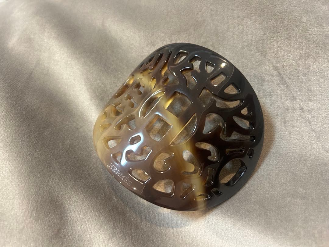 【ひろ＊＊さん専用】HERMES ヘアアクセサリー グレー