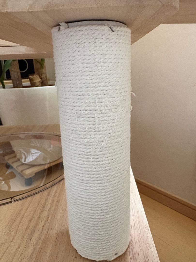 RAKUキャットタワー　【天然木製】