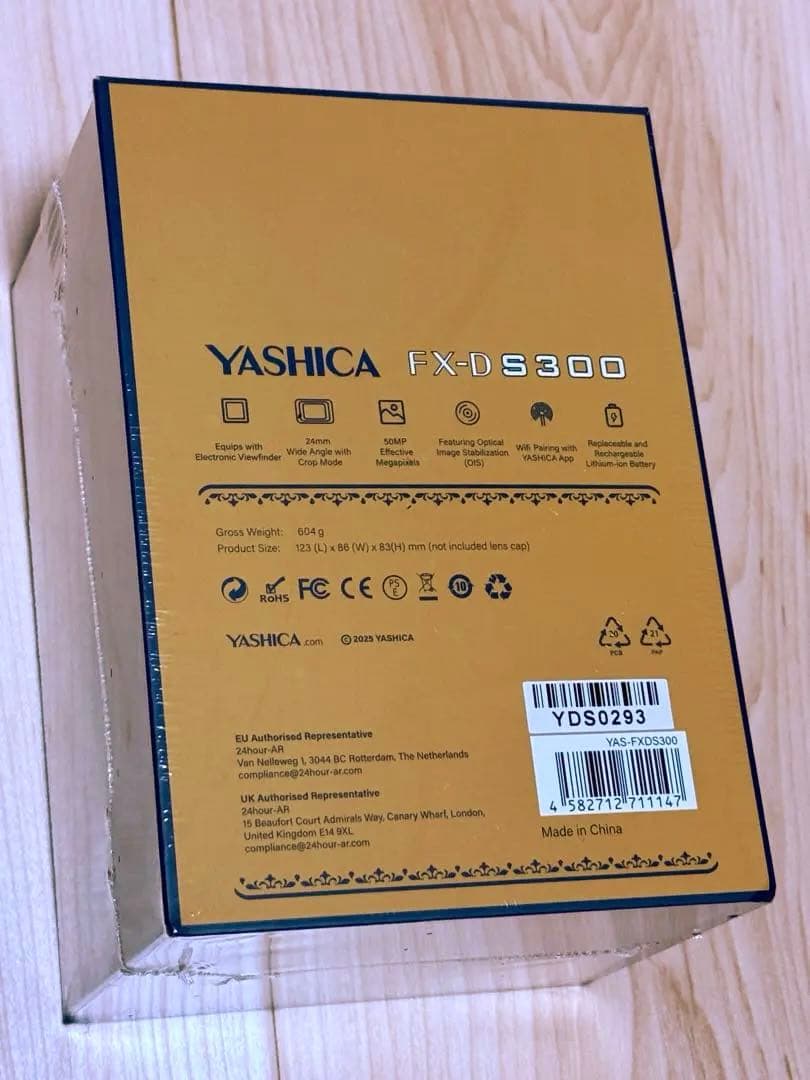 【新品未開封】YASHICA FX-D S300 デジタルカメラ