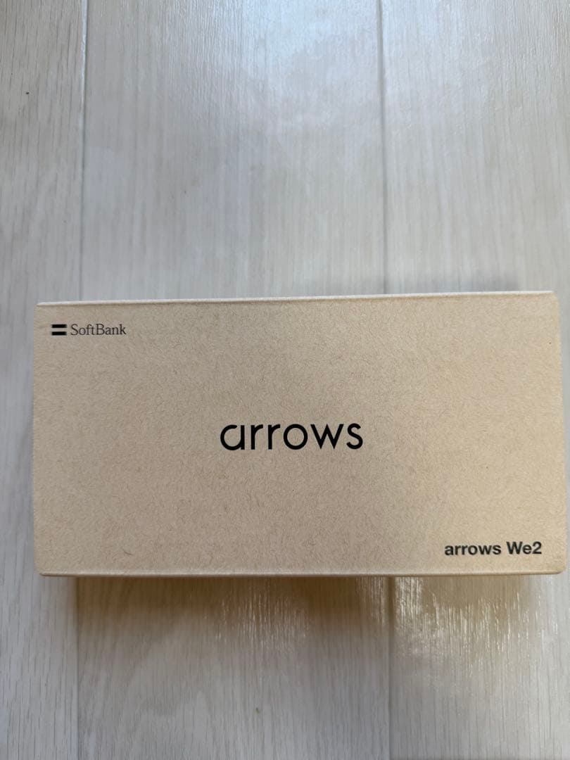 SoftBank arrows We2 ライトオレンジ 本体