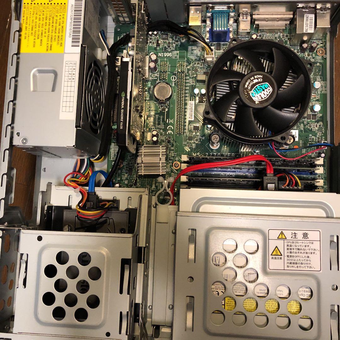 クリエイター向け自作PC i5-3570 Quadro k620