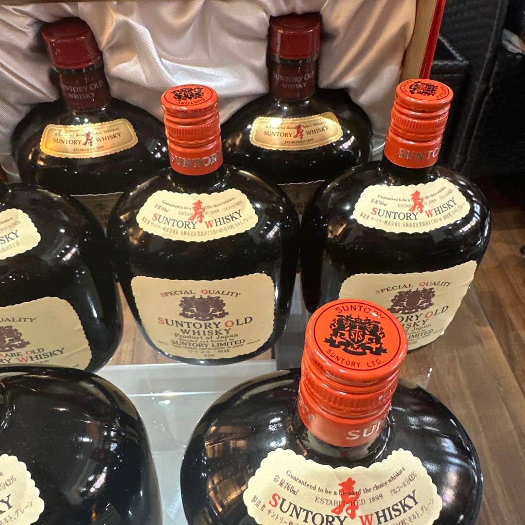 サントリーオールドウイスキー 9本セット