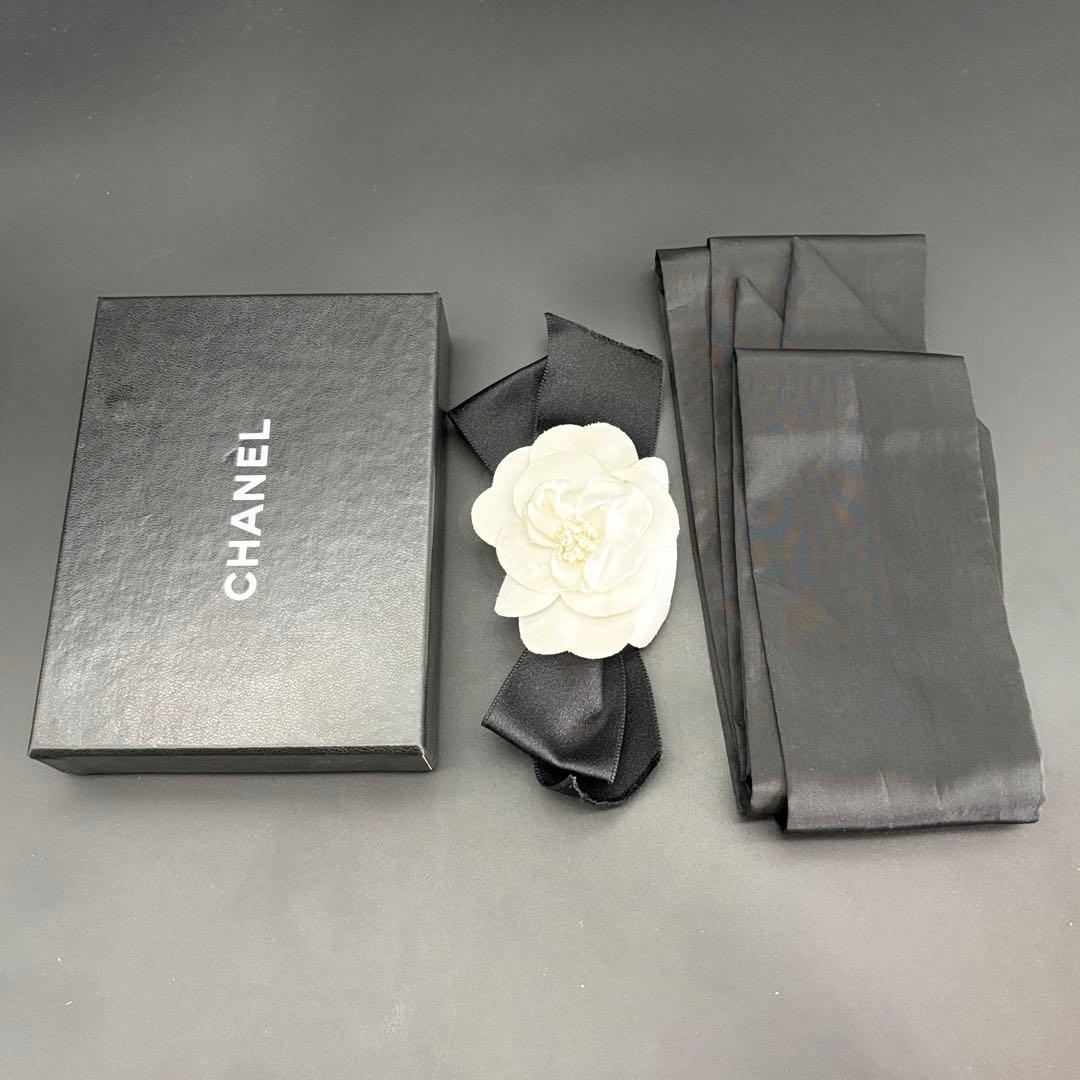 CHANEL カメリア ブローチ コサージュ コメ有り