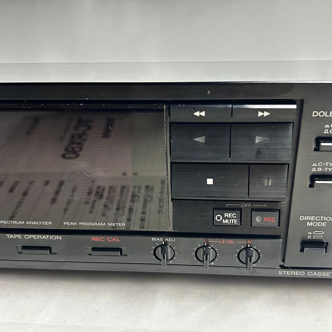 SONY TC-RX80 カセットデッキ リモコン 説明書