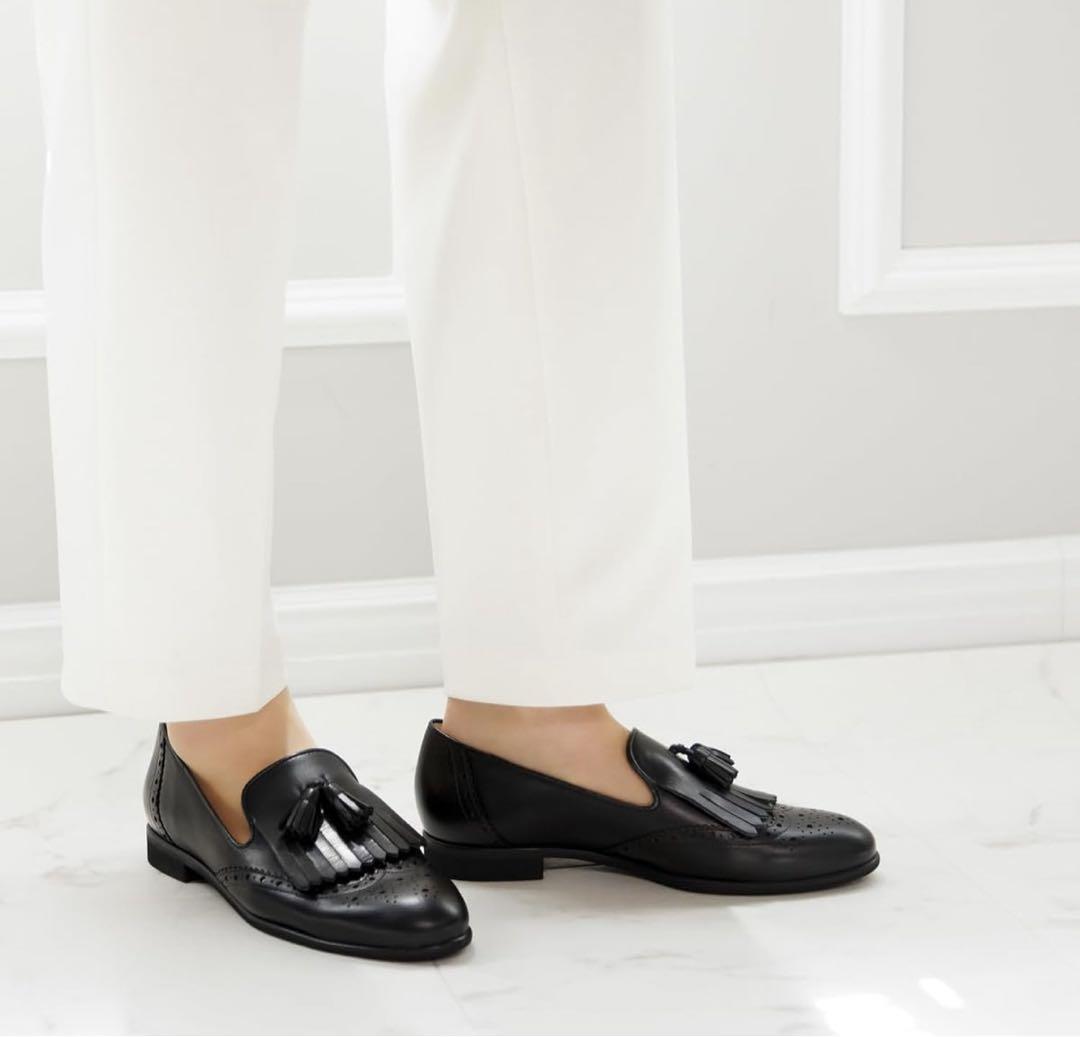 新品！卑弥呼　ヒミコ　HIMIKO メダリオンタッセルシューズ　ローファー