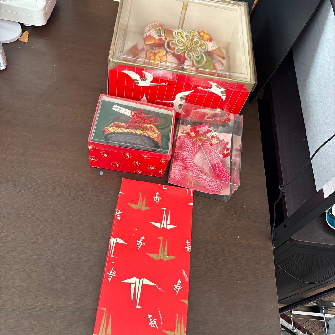 七五三 まとめセット 赤金 美品