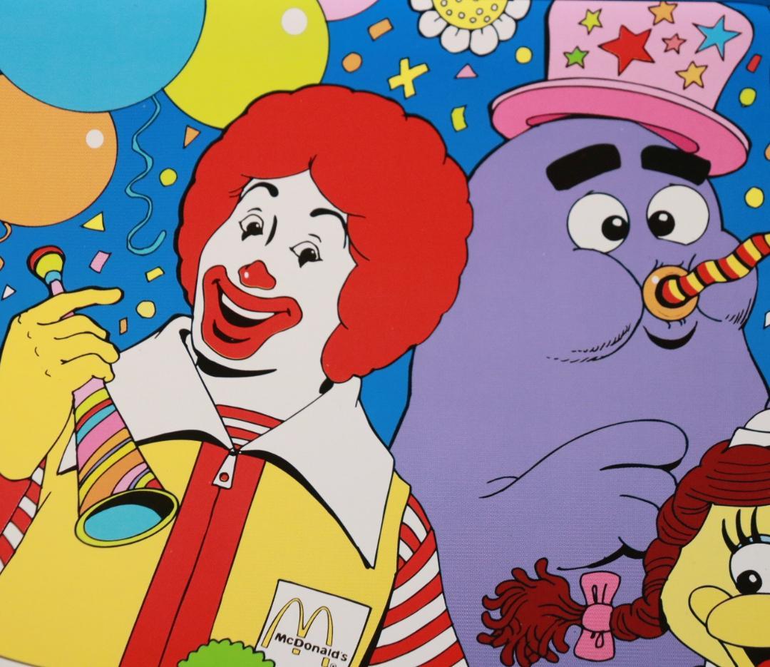 【ヴィンテージ】　マクドナルド　ＴＶディナー　ランチトレイ