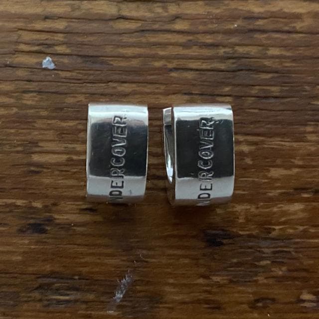 幻! 90s アンダーカバー × ロイヤルオーダー コラボ Uロゴ ピアス 両耳