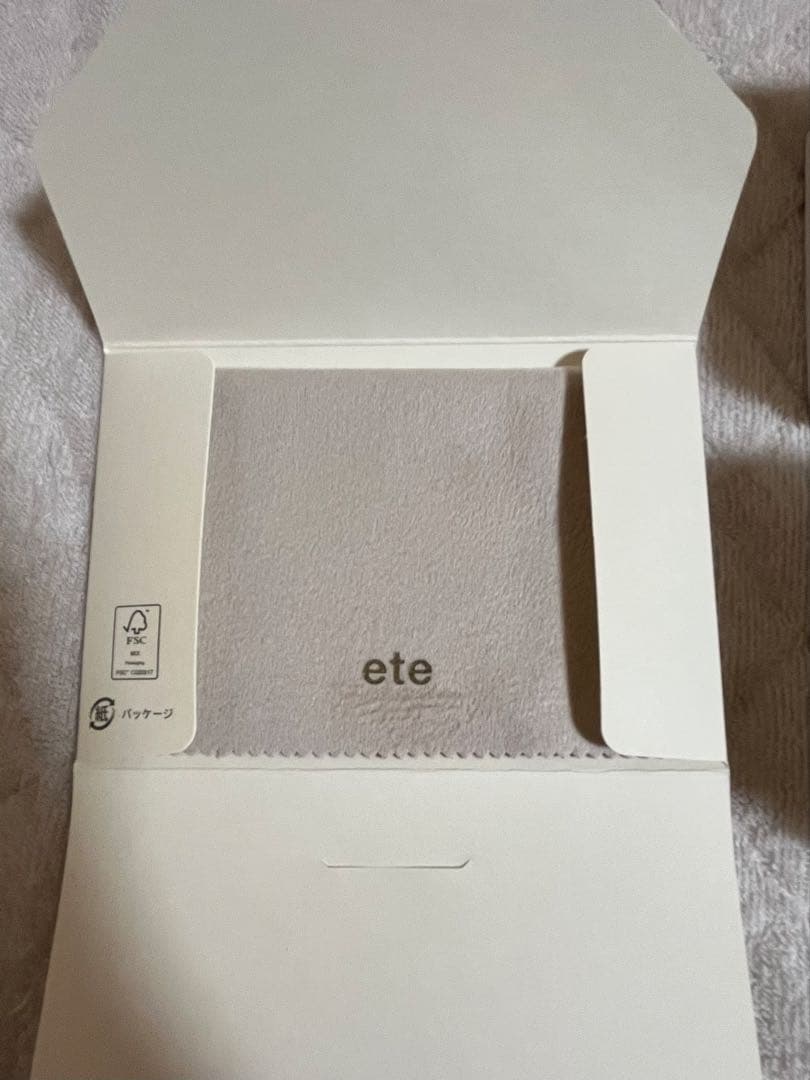 ete ウォッチ オクタゴンフェイス ダイヤモンド　ピンクゴールド