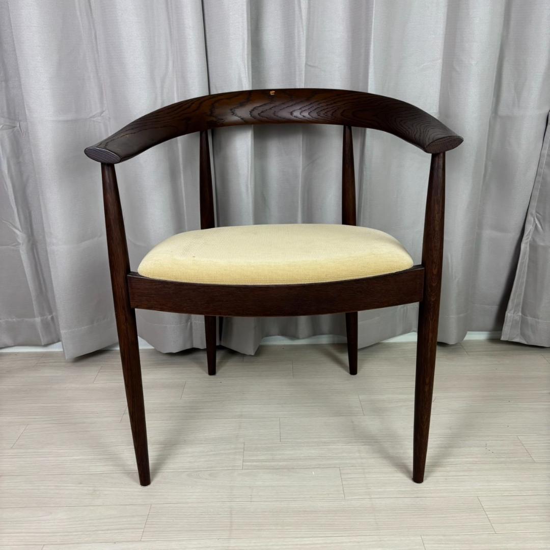ホースシュー調 アームチェア ダイニングチェア　②