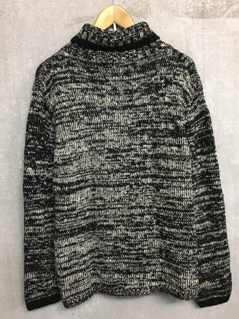 ヨウジヤマモト 2005AW 05AW 厚手 霜降り タートルネック ニット