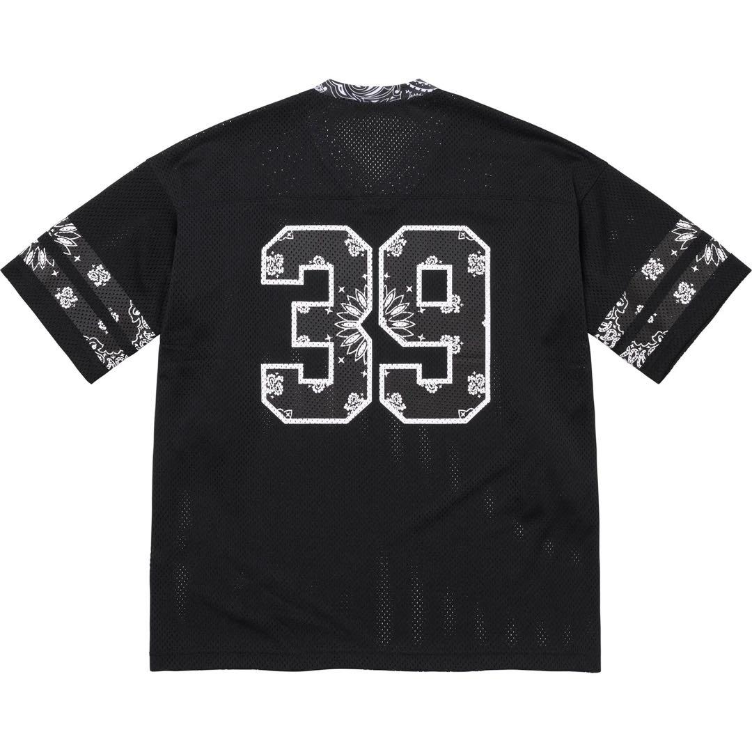 シャツ Supreme Bandana Football Jersey \"Black\"