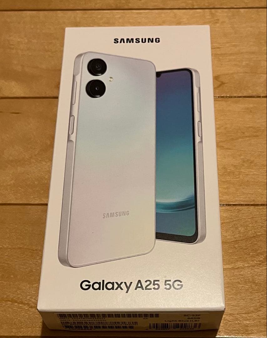 新品未開封　Samsung Galaxy A25 5G 64GB ライトブルー