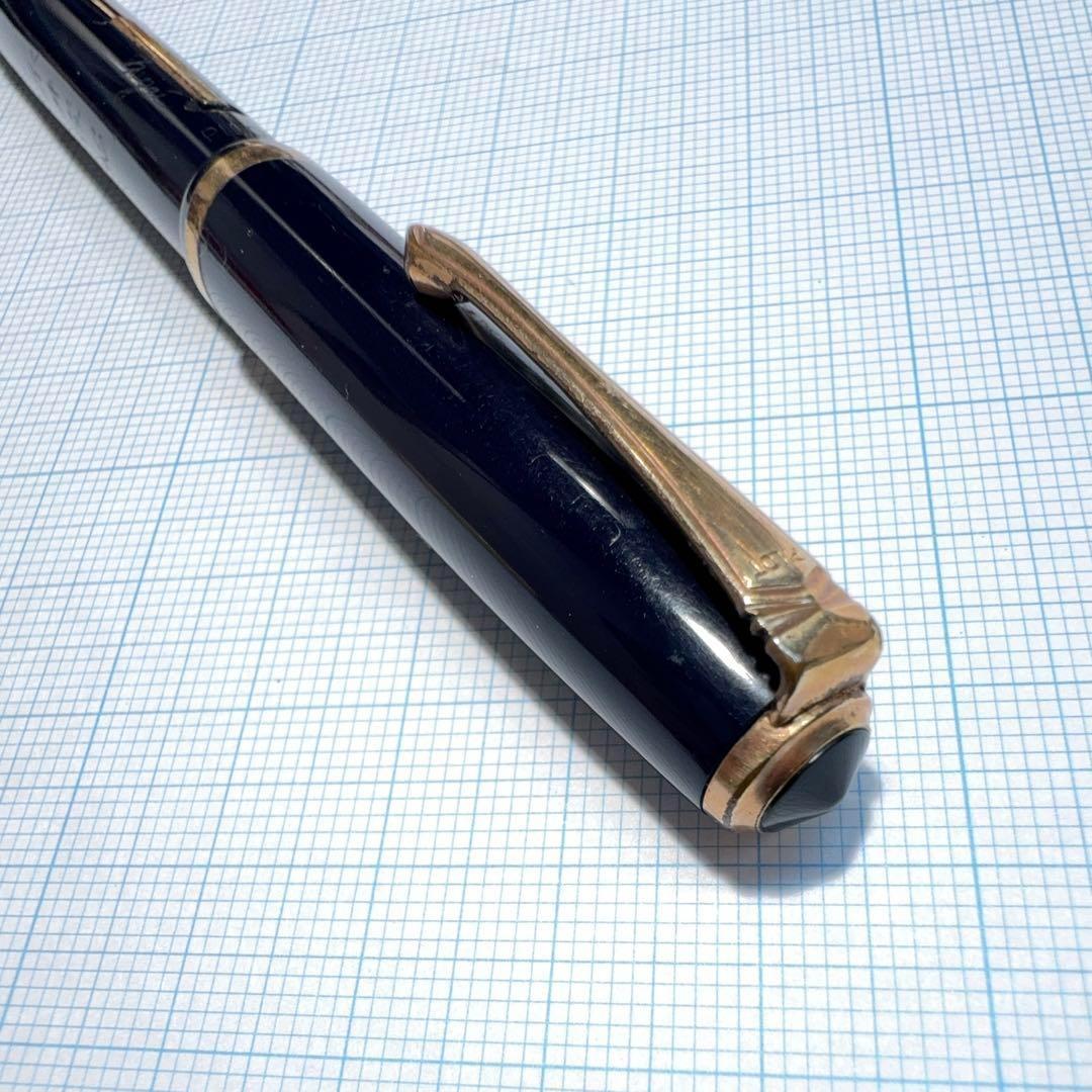 ヴィンテージ パイロット 万年筆 1号 14K F 細字 整備品 日本製