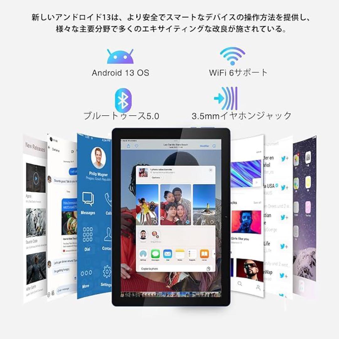 Ram20GB❤️タブレット 10.1インチWiFi6 顔認証 android
