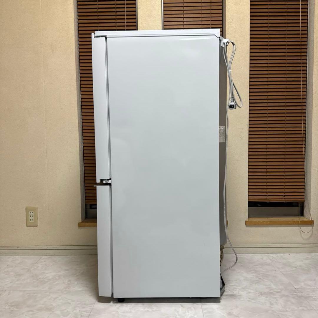 SHARP プラズマクラスター搭載冷蔵庫 137L ガラストップ つけかえドア