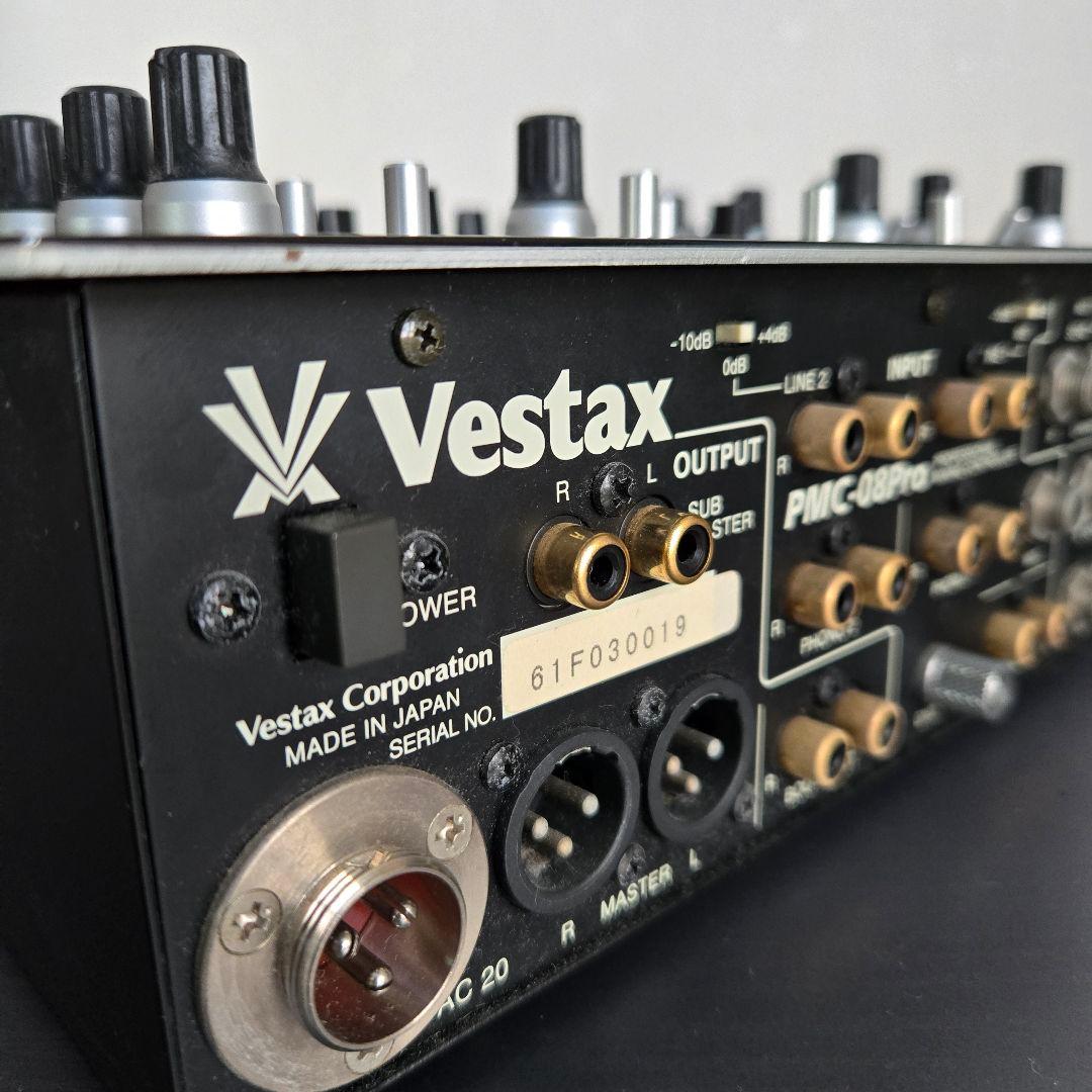 Vestax PMC-08 Pro 美品 ベスタクス　DJミキサー　希少　レア
