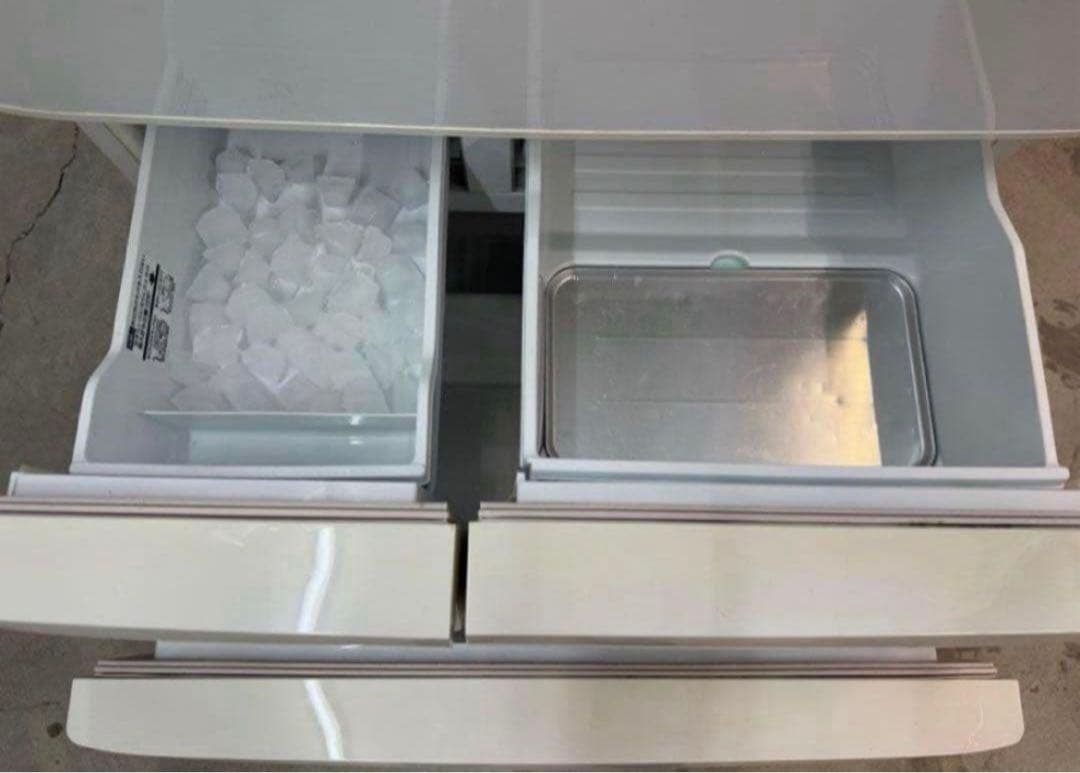 2014年式510L TOSHIBA 冷蔵庫 GR-G51FX(WS)