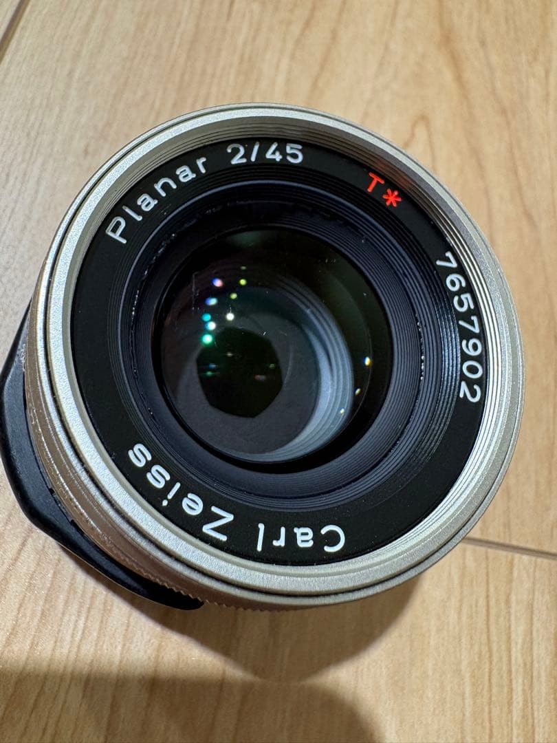 Carl Zeiss Planar 2/45 レンズ contax コンタックス