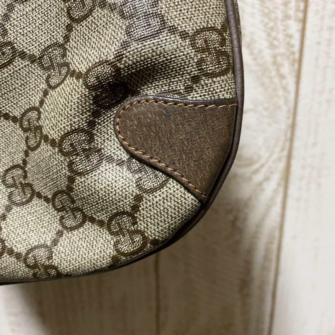 ミナミGUCCI シェリーライン ショルダーバッグ 内側難あり