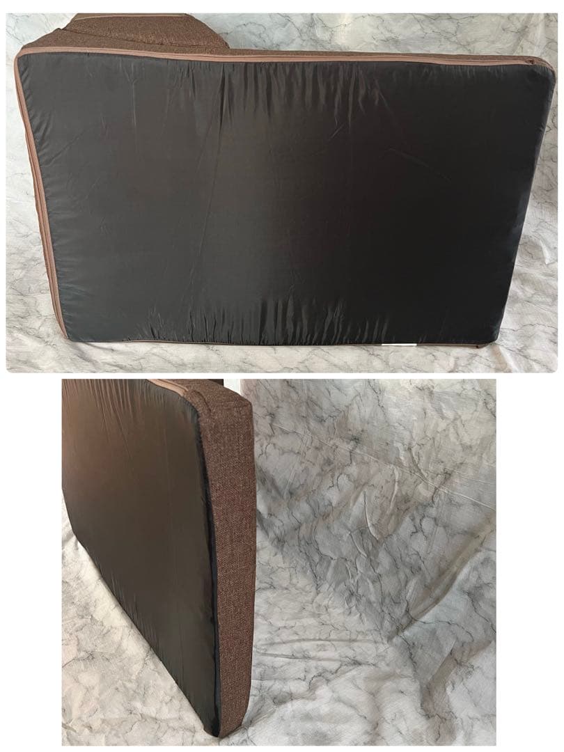 IORI ソファ　ローソファ1人掛け1人用ごろ寝テレビこたつブラウン