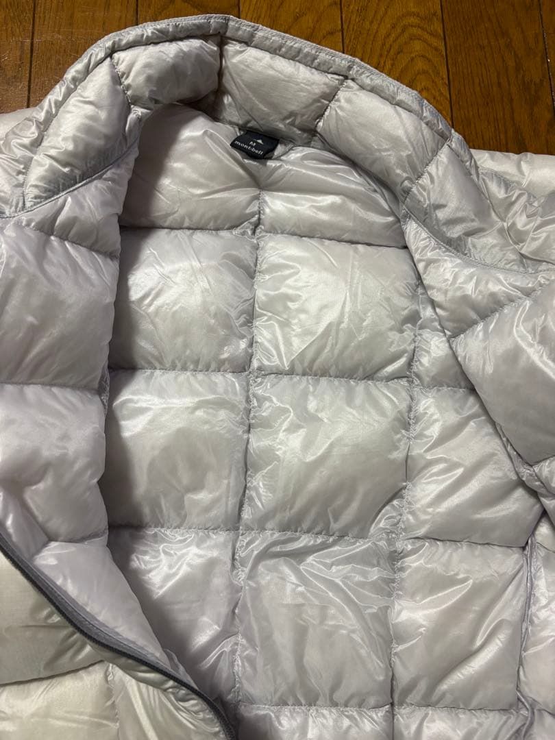 mont-bell モンベル　スペリオダウンジャケット　完売　M ライトグレー
