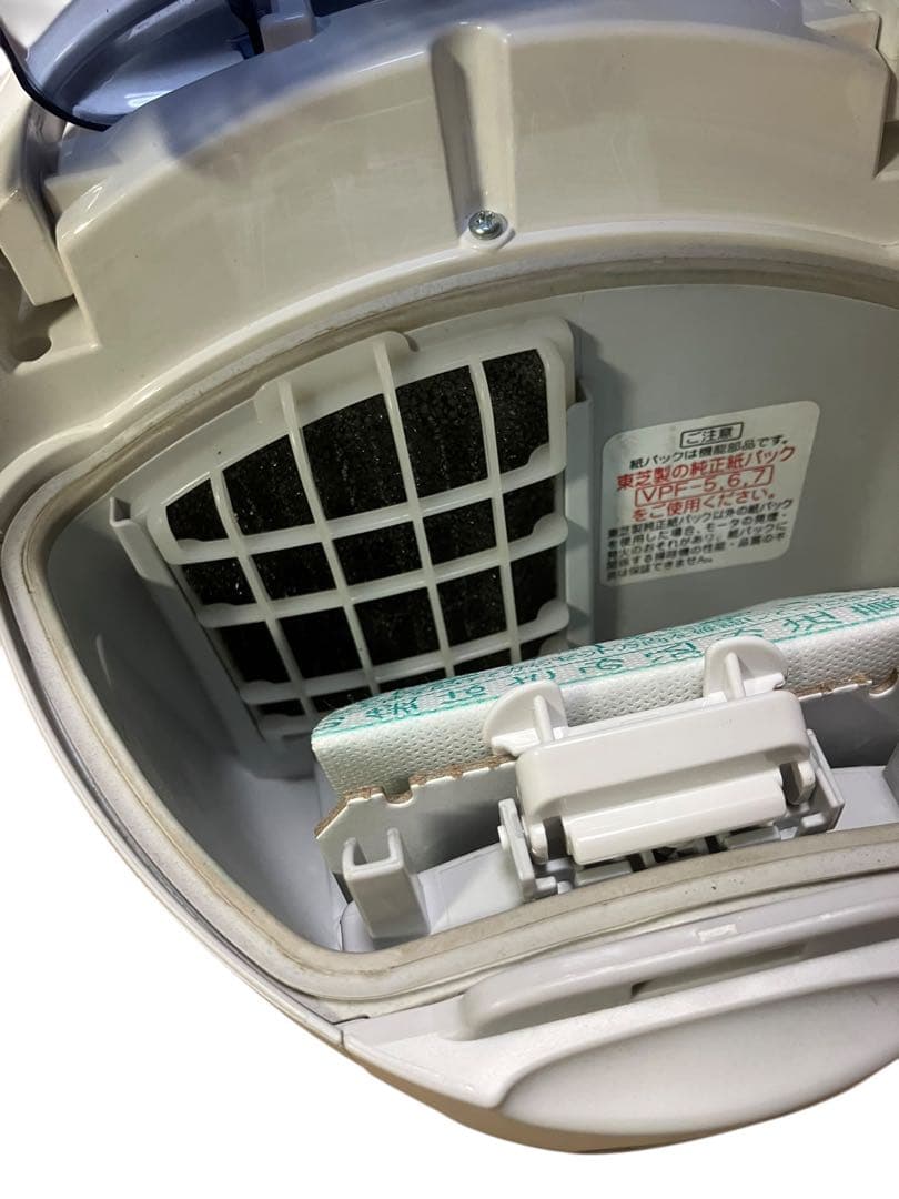 TOSHIBA 紙パック掃除機　東芝 VC-P77E7 (KB) 14年製　保証