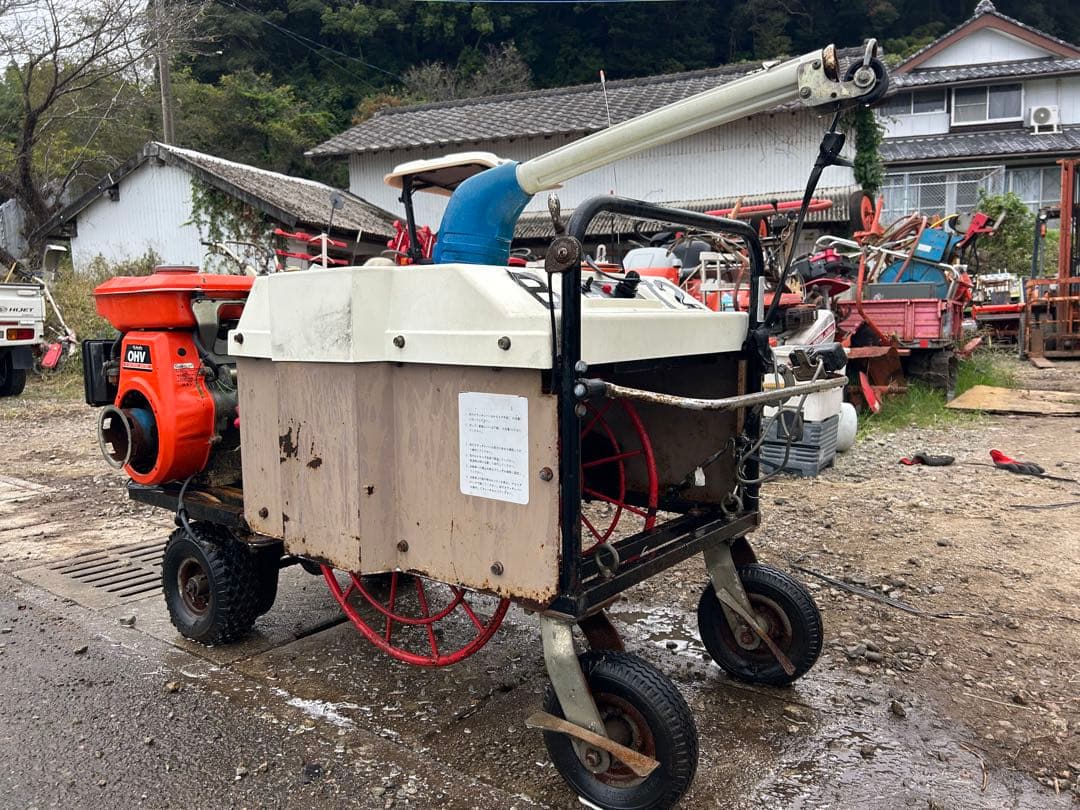 宮崎　オリンピア　自走式動噴　リモコン　9.5馬力　エンジン動噴 動噴　動画あり