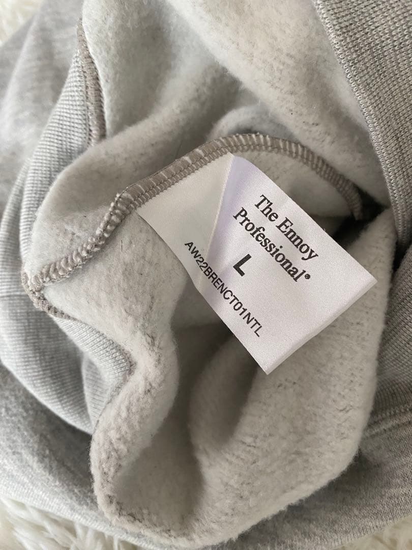 ennoy エンノイ　CREW SWEAT スタイリスト私物