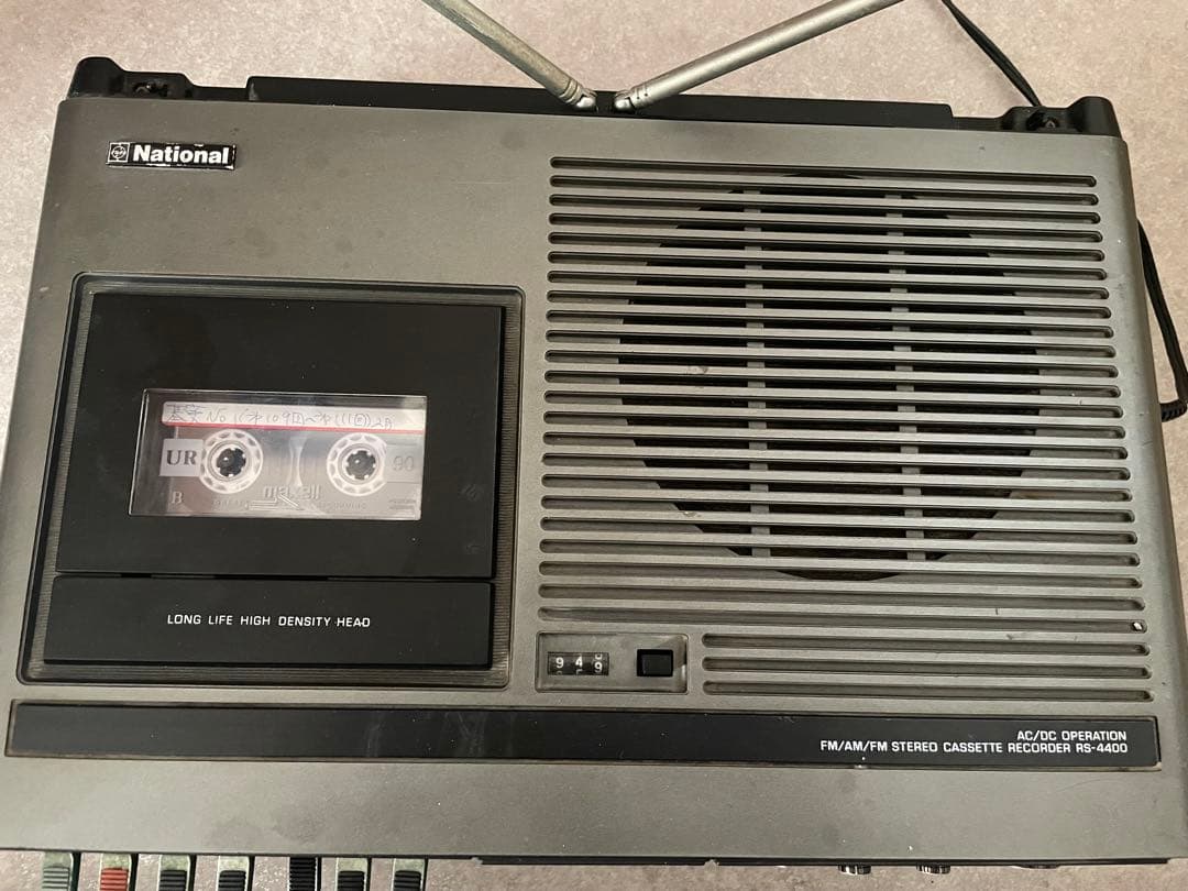 National RS-4400ラジオ・カセットプレーヤー