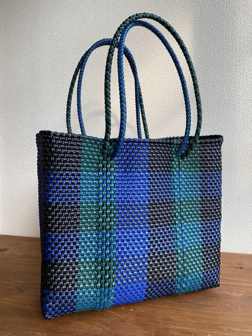 #G22-L2-Mサイズ　メキシコ　オアハカ　メルカドバッグ