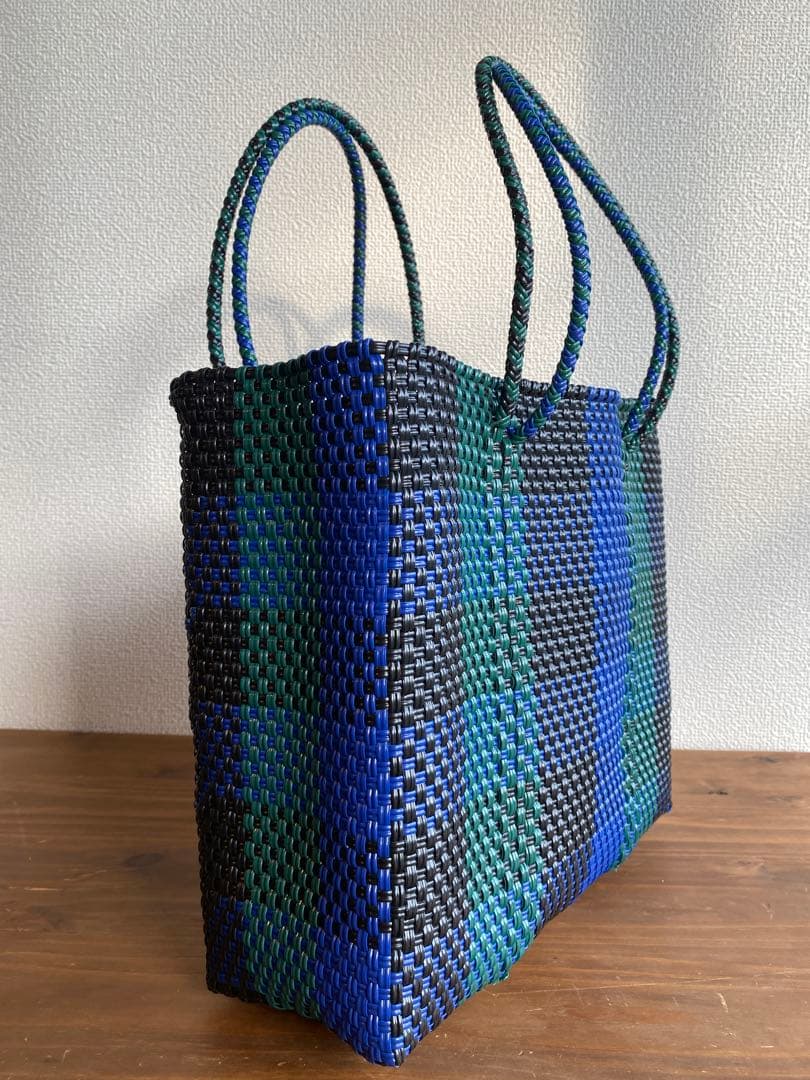 #G22-L2-Mサイズ　メキシコ　オアハカ　メルカドバッグ