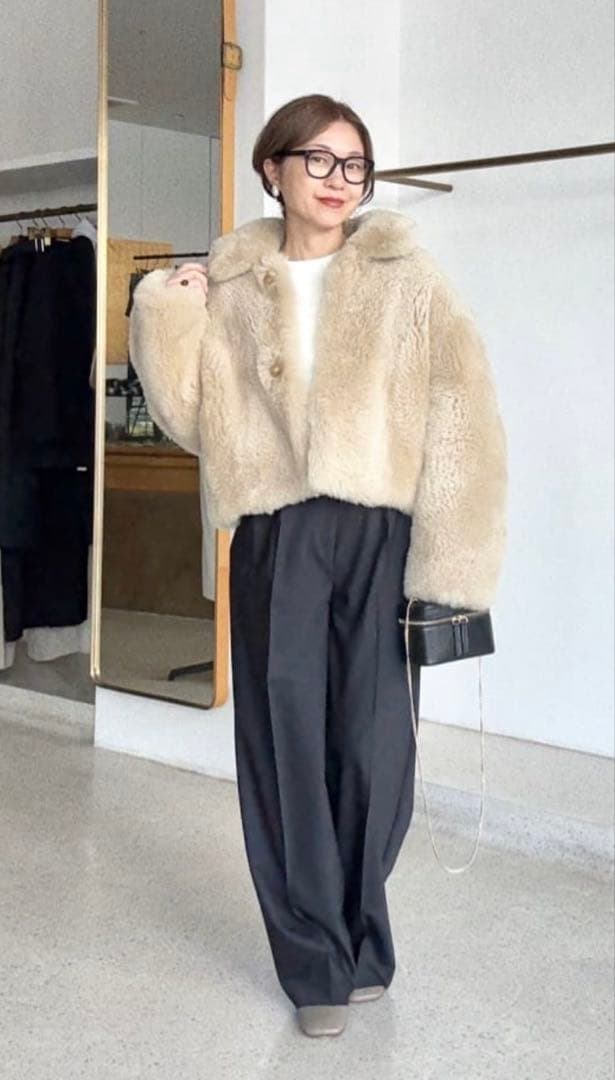 定番名品★ウィムガゼットWhim Gazette Vガゼットプルオーバー　白