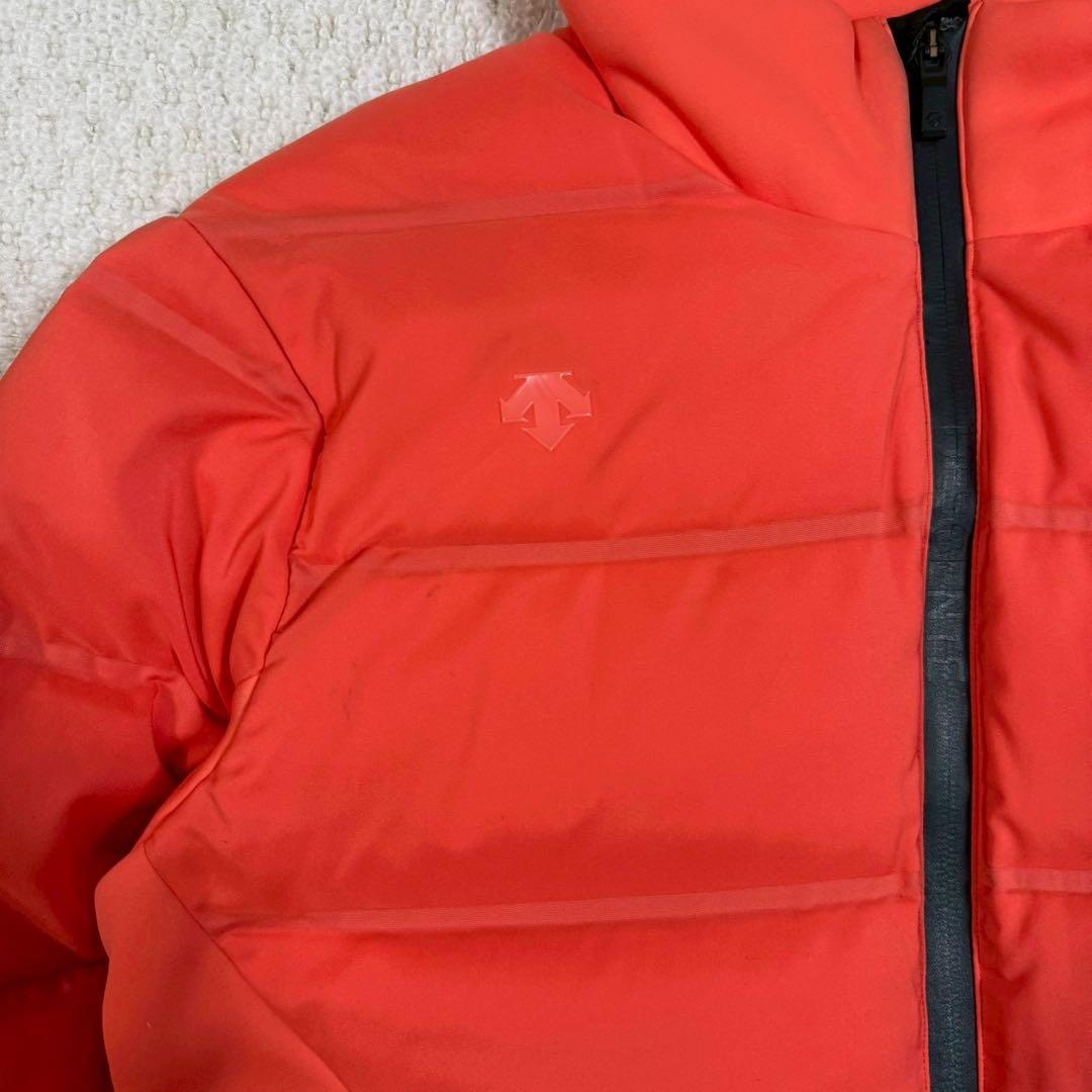 デサントゴルフ ダウンジャケット M オレンジ