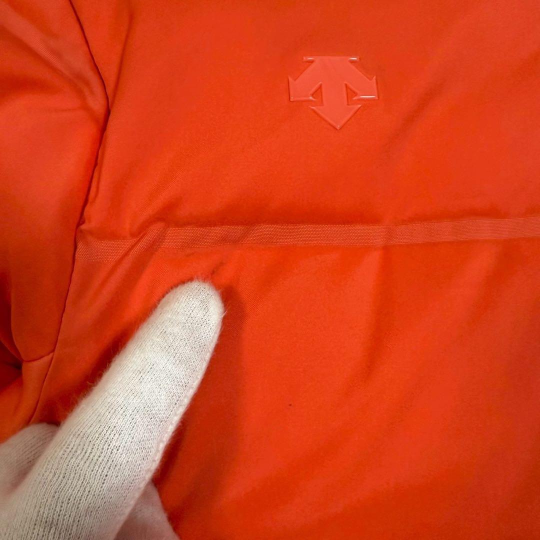 デサントゴルフ ダウンジャケット M オレンジ