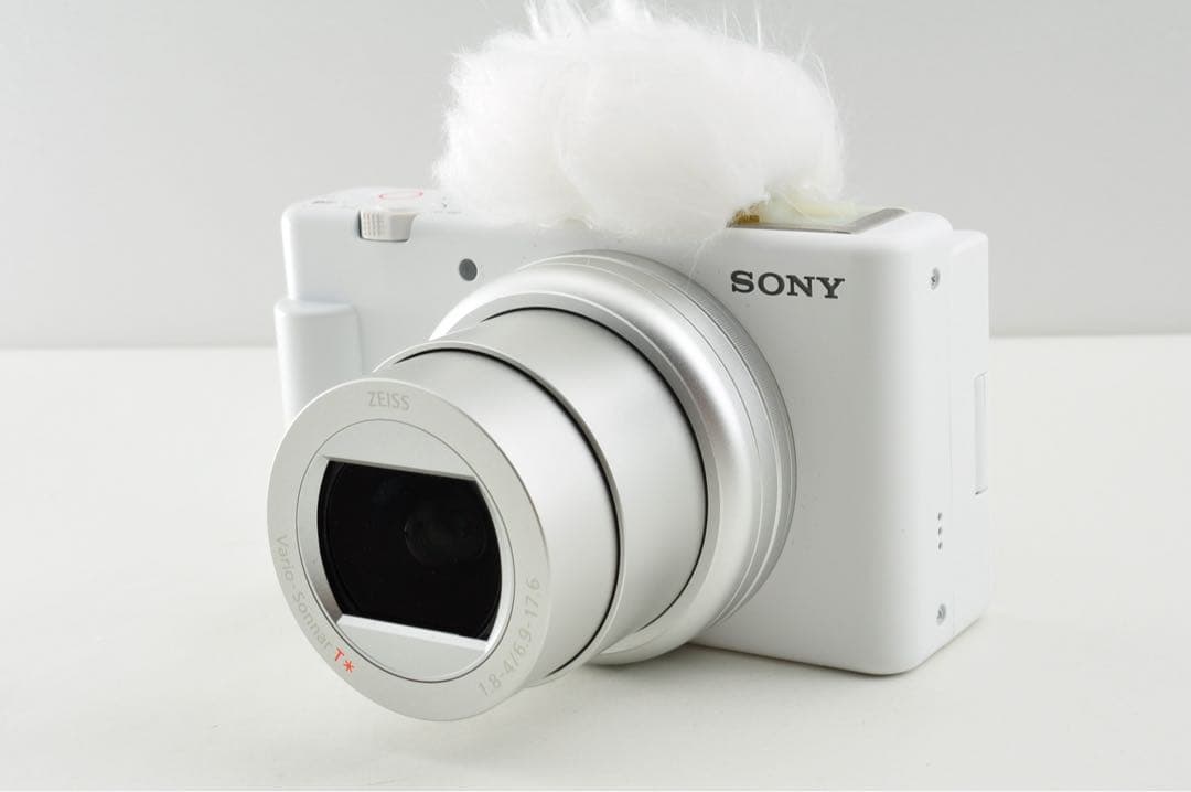 美品　SONY VLOGCAM ZV-1M2 ホワイト デジカメ