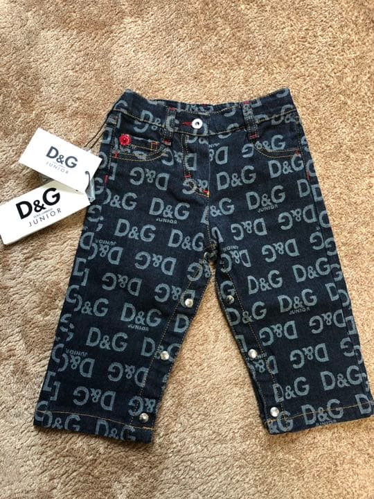 【専用】新品　Ｄ&Ｇ　ディーアンドジージュニア　デニムパンツ　80 ジーンズ