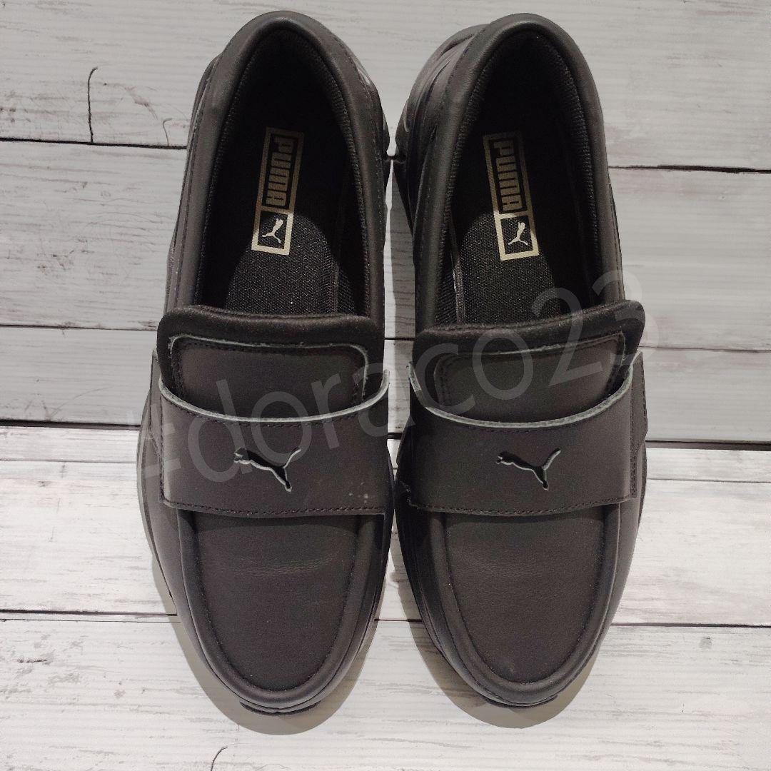 新品級✨PUMA LOAFYR WNS プーマ　ローファー　ブラック 25cm