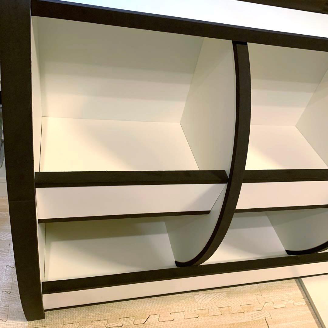 EVAキッズ おもちゃ箱 収納ラック 収納棚 ブラウン