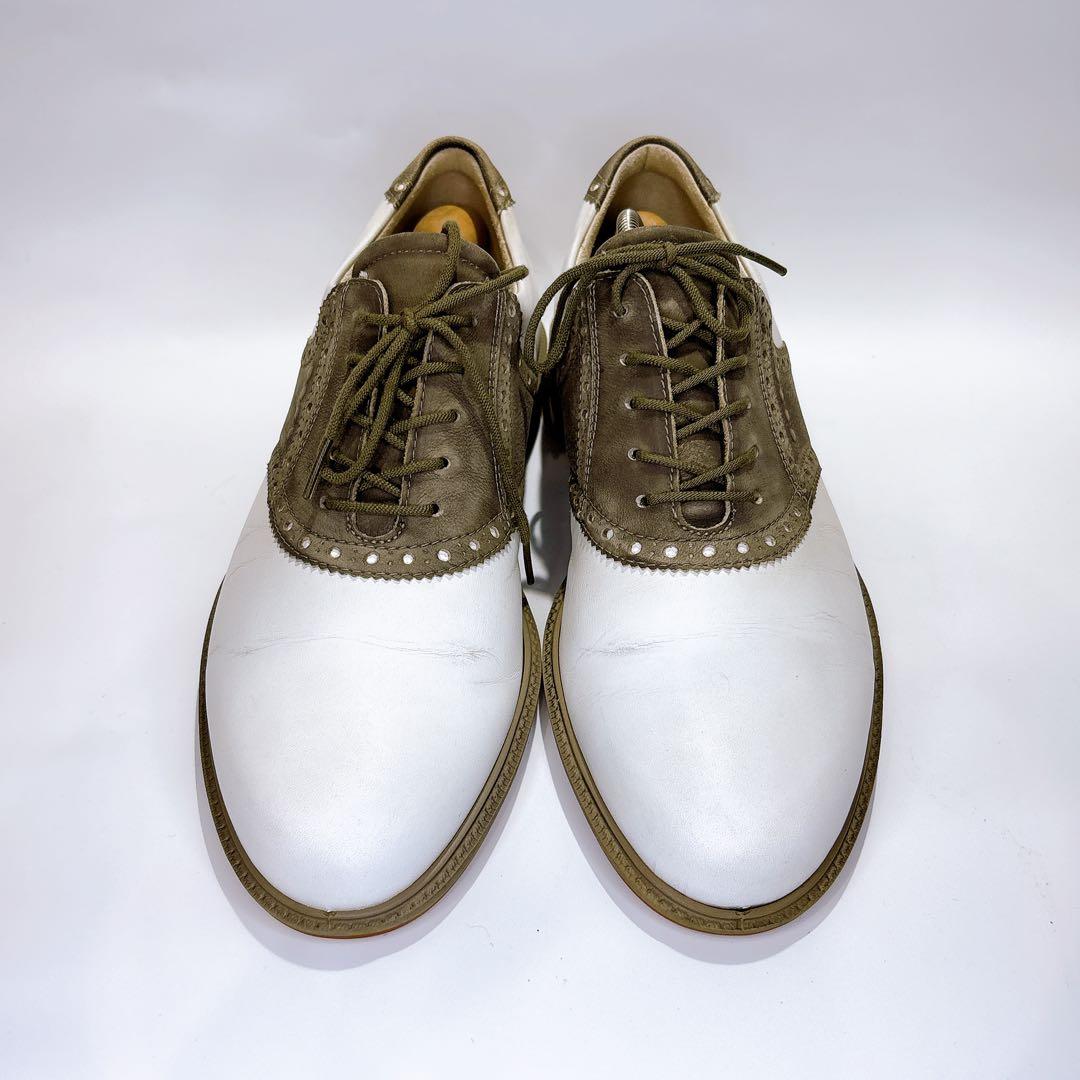 ECCO スパイクレスゴルフシューズ ホワイト 42