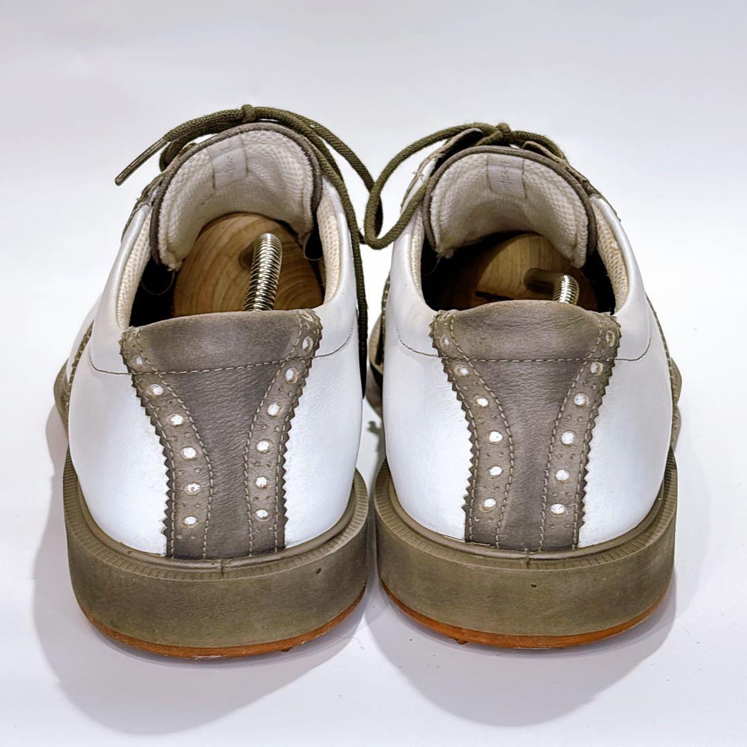 ECCO スパイクレスゴルフシューズ ホワイト 42