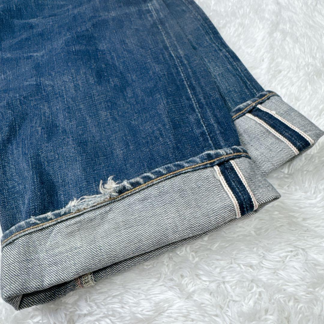 【入手困難】桃太郎ジーンズ 銅丹レーベル インディゴデニム 30 藍布屋