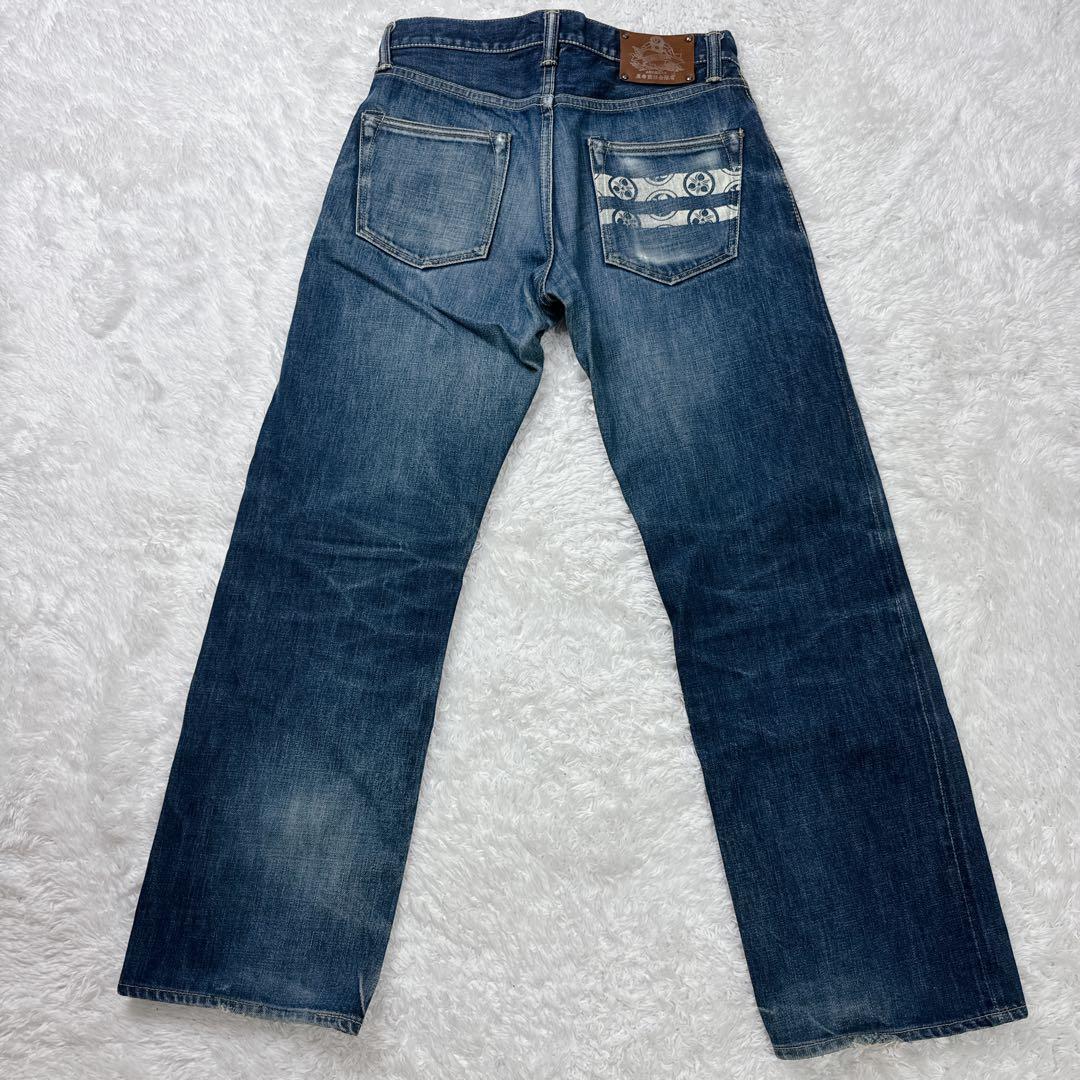 【入手困難】桃太郎ジーンズ 銅丹レーベル インディゴデニム 30 藍布屋