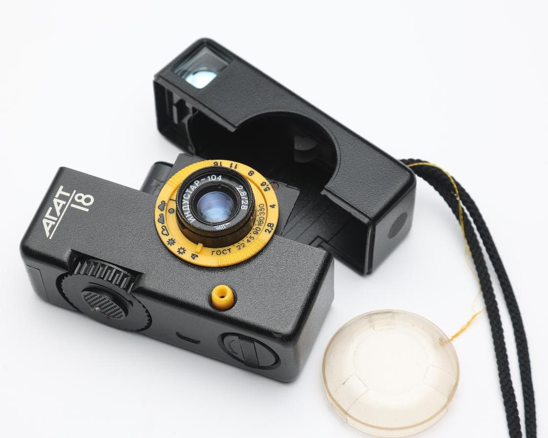 【美品】AGAT18k アガート 旧ソビエト ハーフカメラ