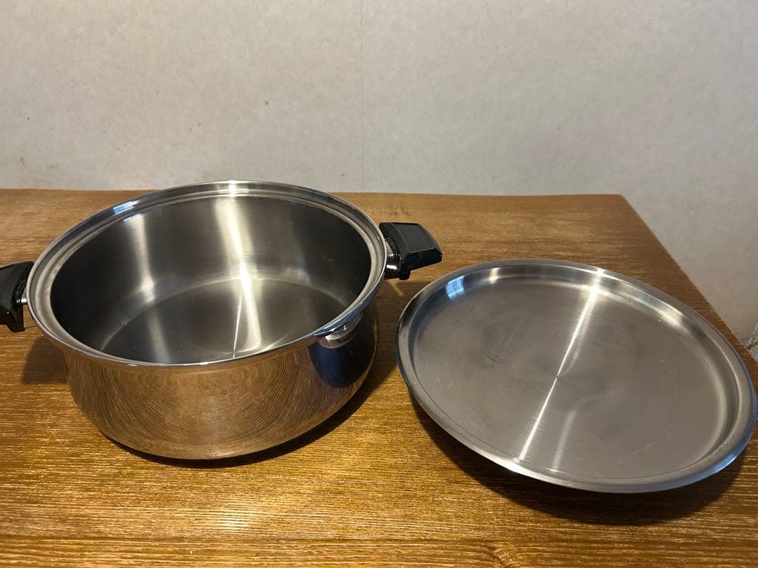 ロイヤルクイーン鍋　6コートと大スティーマー、大ドームカバー、大ラック