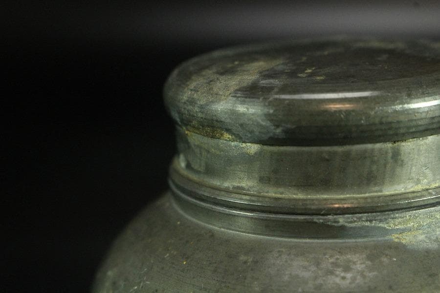 中国美術 唐物 古錫 茶壺 二件(K-S806)