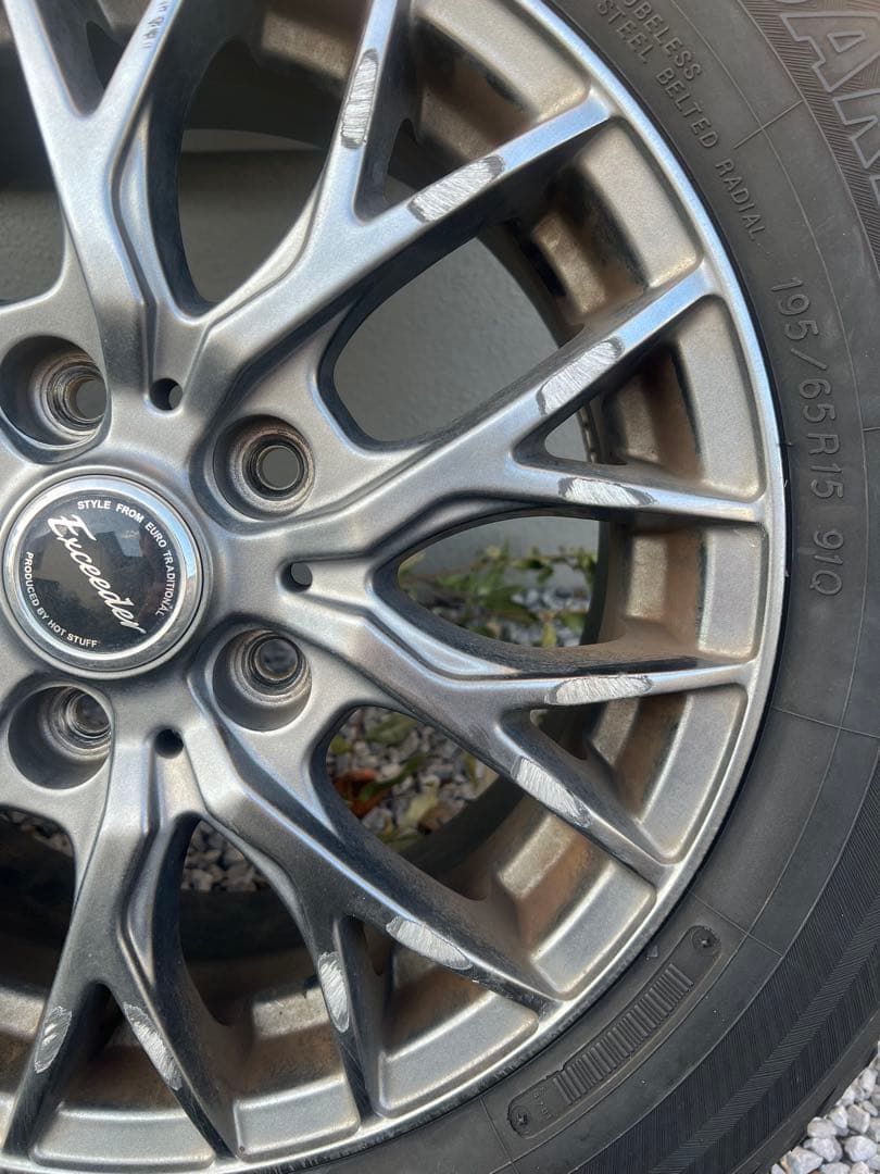 スタッドレス　YOKOHAMA アイスガード 15インチ ホイールセット