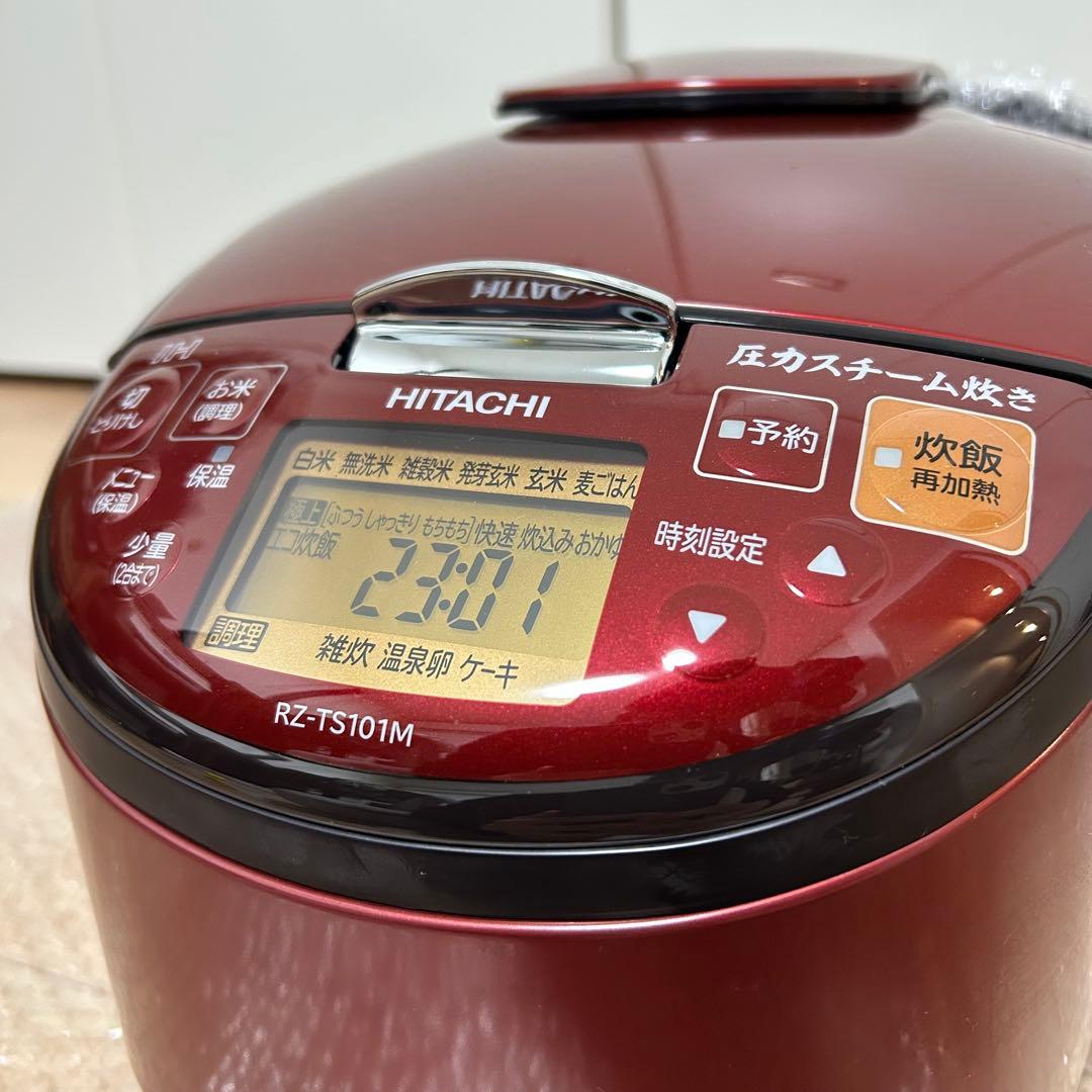 【新品未使用】日立 HITACHI 炊飯器 RZ-TS101M(5.5合)