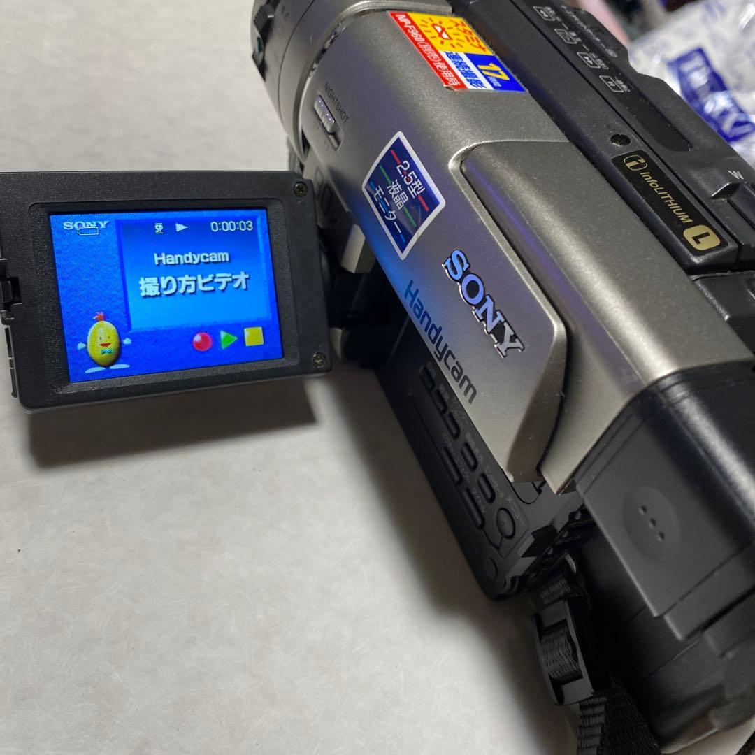 動作品　SONY VideoHi8Handycam CCD-TRV80 ⑦
