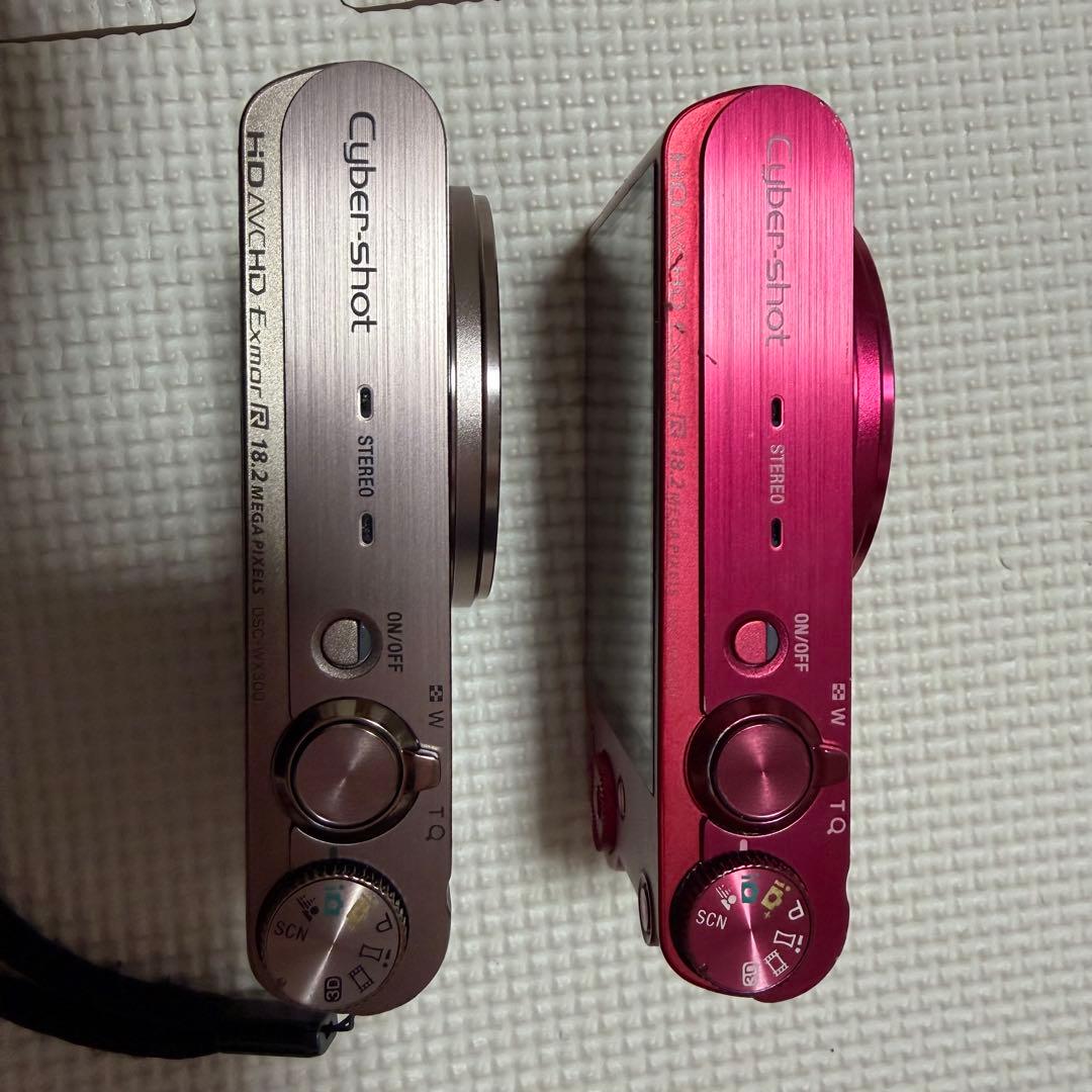 SONY DSC-WX300 本体2個セット　充電器　バッテリー5個付き